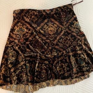 Urban Outfitters Velvet Skirt